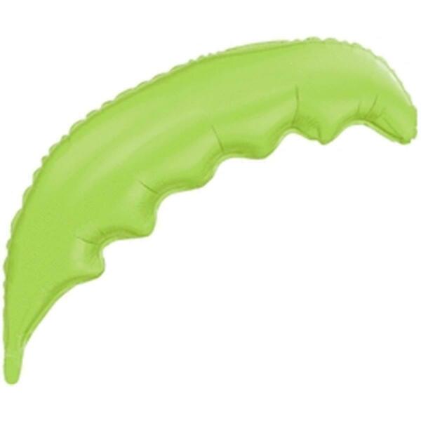 Mayflower Distributing 36 in. Palm Frond Foil Balloon Lime Green 38892